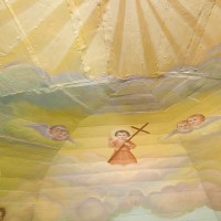 25  strop prezbiterium po wykonaniu prac konserwatorskich