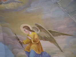 22 strop prezbiterium po wykonaniu prac konserwatorskich 