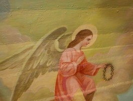 27  strop prezbiterium po wykonaniu prac konserwatorskich