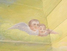 28 strop prezbiterium po wykonaniu prac konserwatorskich