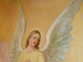 33 strop prezbiterium po wykonaniu prac konserwatorskich